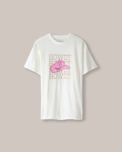Playera Manga Corta Estampada